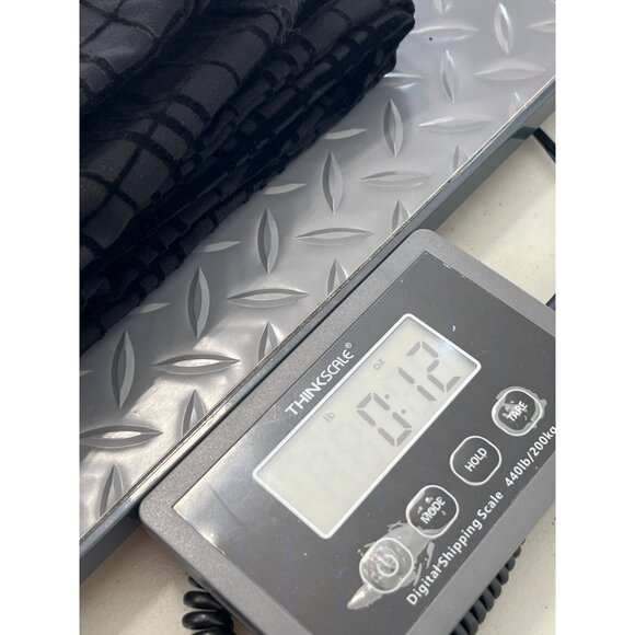 Soft Surroundings Slim Ankle Pant Size XS Plaid Flat Front Black Gray Career NEW - Picture 6 of 6